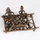 Brown Finish Brass Tribal Art Figure for Home Decoration